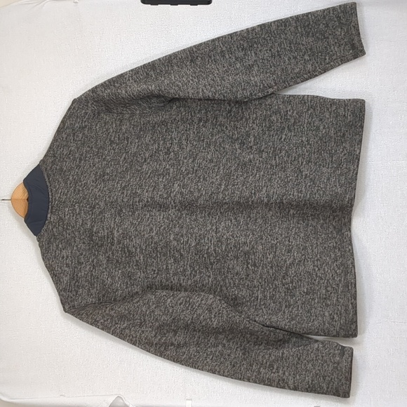 Eddie Bauer Men's 1/4 Zip Sweater Pullover Fleece Lined Heather Gray Size XL - Picture 9 of 14
